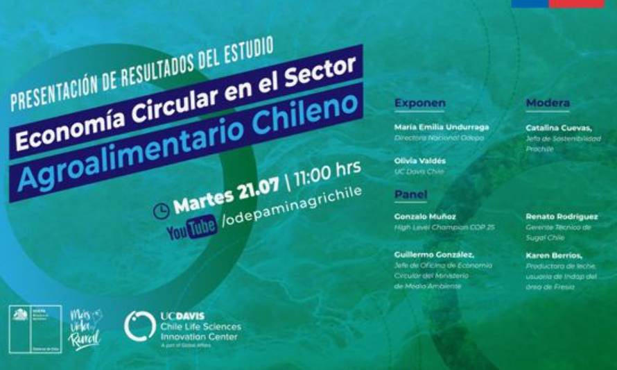 Columnista del Diario Lechero participará en seminario sobre Economía Circular en el Sector Agroalimentario Chileno