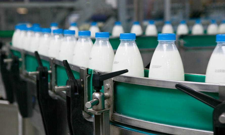 Evolución de la elaboración de productos lácteos en Chile