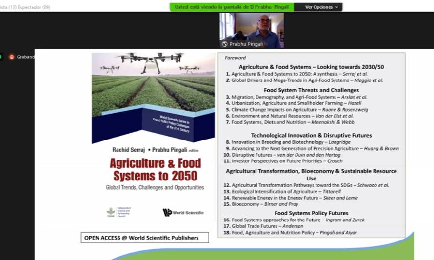 Cambios en la dieta y una industria sustentable son algunos de los desafíos del sector alimentario al 2050