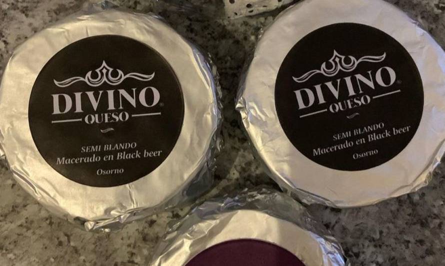 Divino Queso lanza en el sur de Chile nuevo producto macerado en cerveza negra artesanal