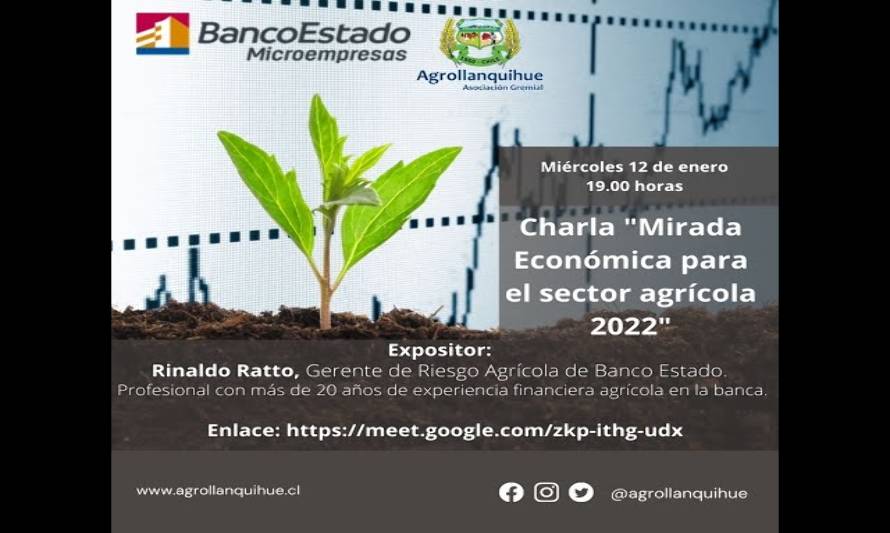 Agrollanquihue realiza webinar sobre la mirada económica para la agricultura