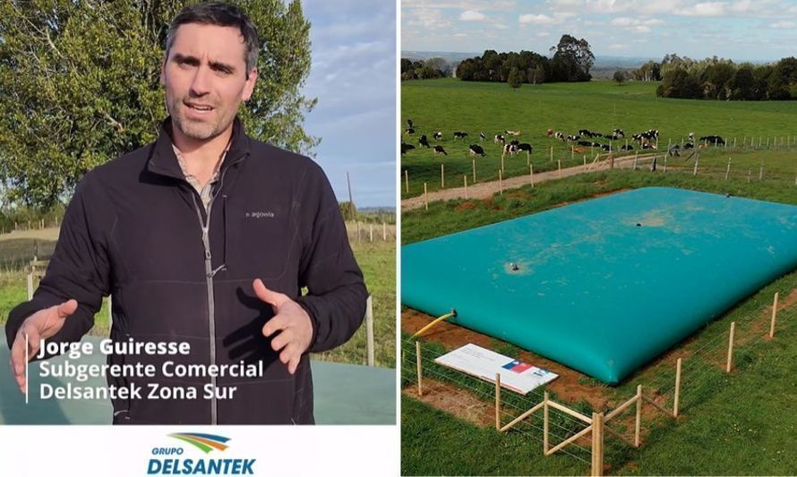 ¿Conoces las cisternas flexibles que sirven para acumular agua en los campos?