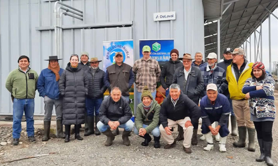 Aproleche Ñuble realiza visita técnica a las instalaciones de Lácteos San Sebastián 