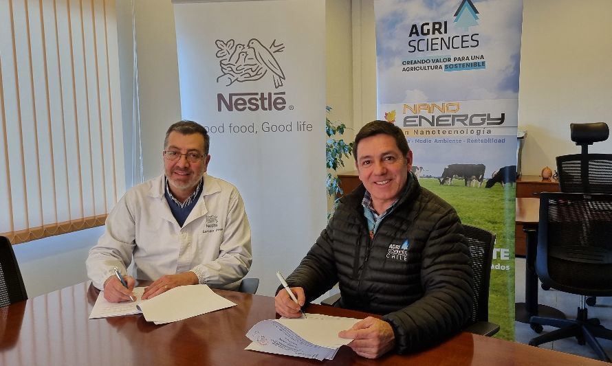 Nestlé Chile firma acuerdo de colaboración con Agri Sciences para seguir avanzando hacia la agricultura regenerativa