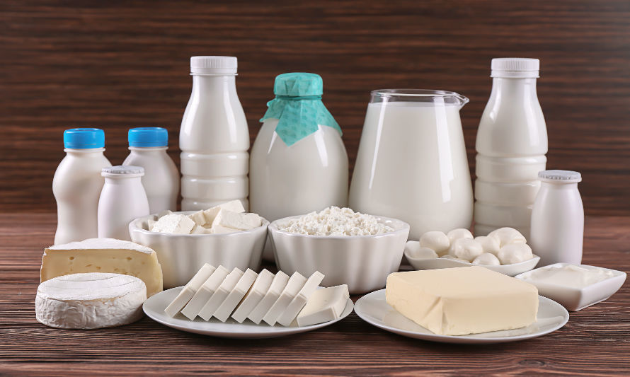 Ranking comercio exterior de productos lácteos al mes agosto