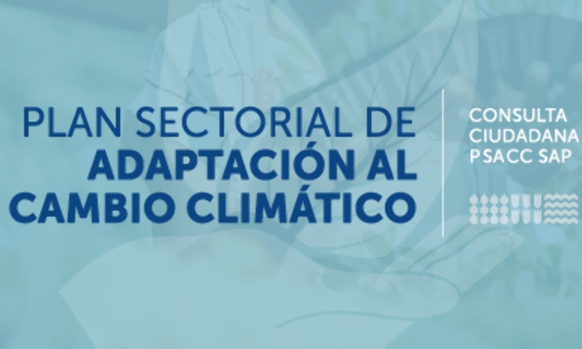 Invitación a participar en Consulta Pública del Plan de Adaptación de Cambio Climático de sector Silvoagropecuario
