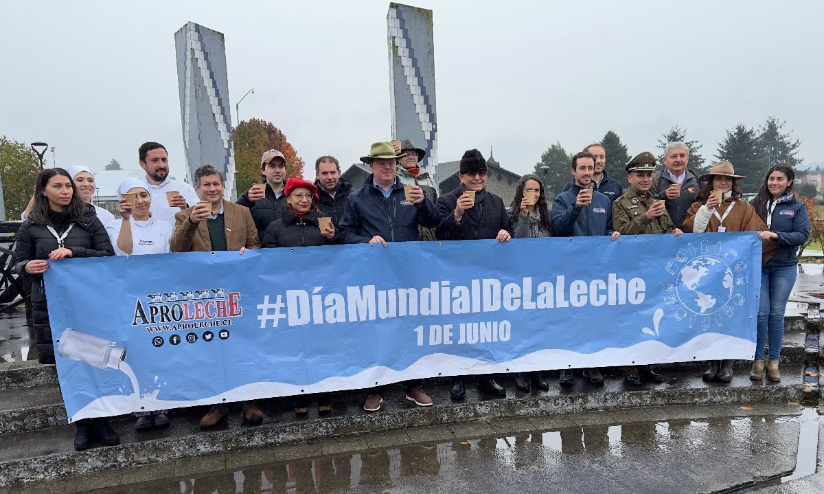 Aproleche Osorno celebra junto a la comunidad una nueva versión del "Día Mundial de la Leche"