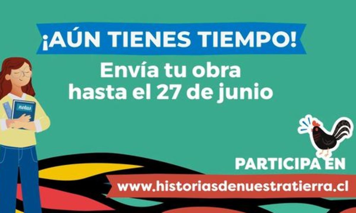 Aún hay tiempo para participar en concurso Historias de Nuestra Tierra