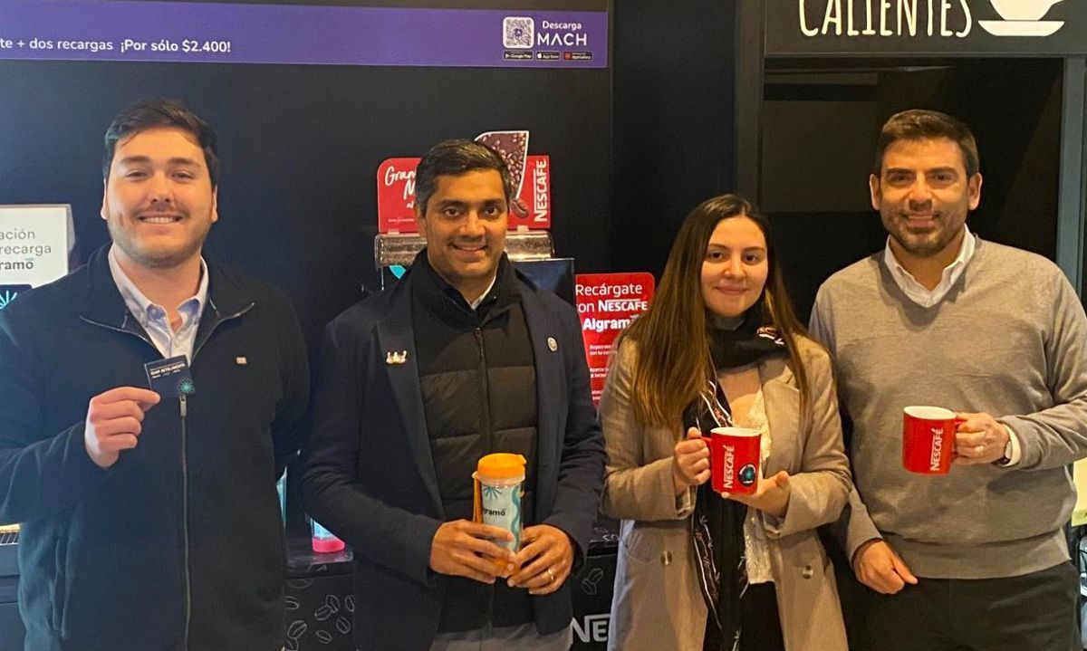 Nestlé Professional y Algramo implementan proyecto de reutilización en estaciones de recarga de café 
