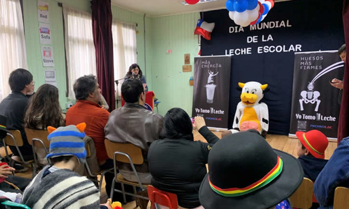 “Día Mundial de la Leche Escolar” en escuela rural de Máfil
