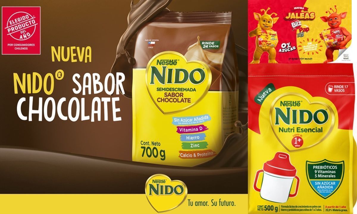 Tres productos de Nestlé Chile fueron distinguidos como Productos del año 2025