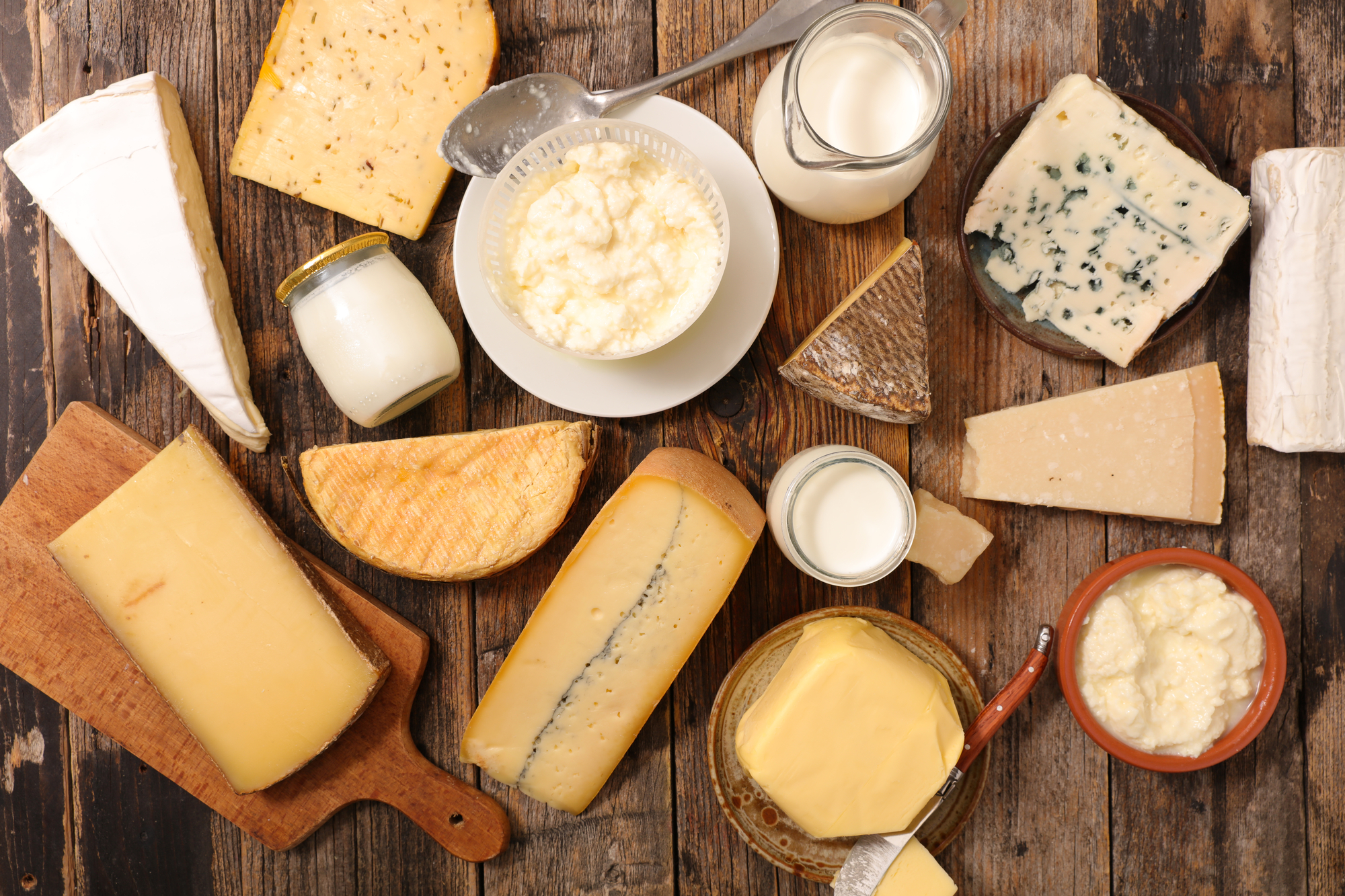 El queso encabezó el IPC de los productos lácteos de marzo